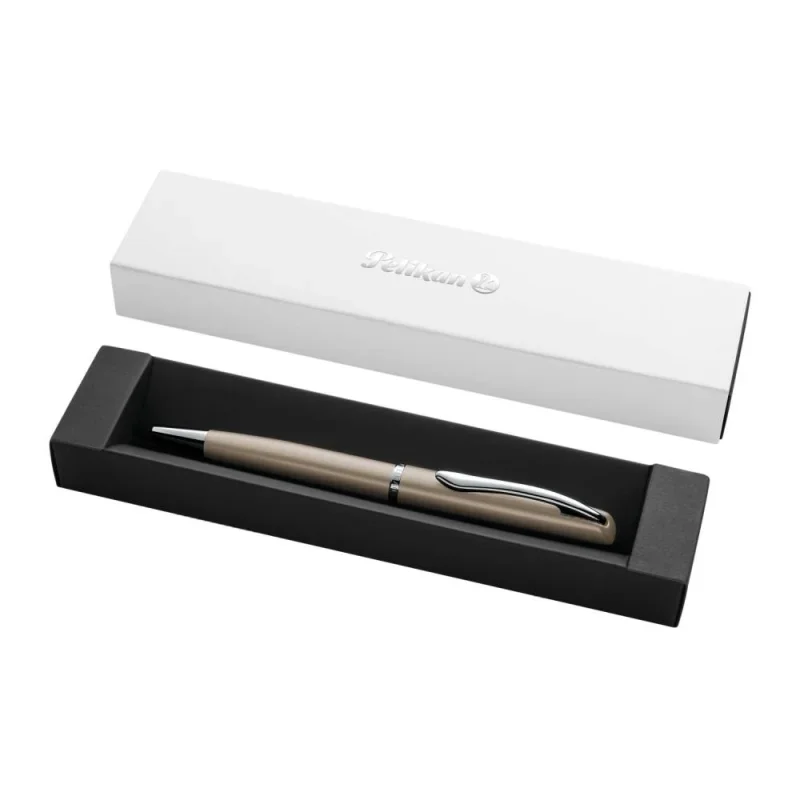 Pelikan Golyóstoll csavarmechanikával (M) Jazz Noble Elegance box Taupe