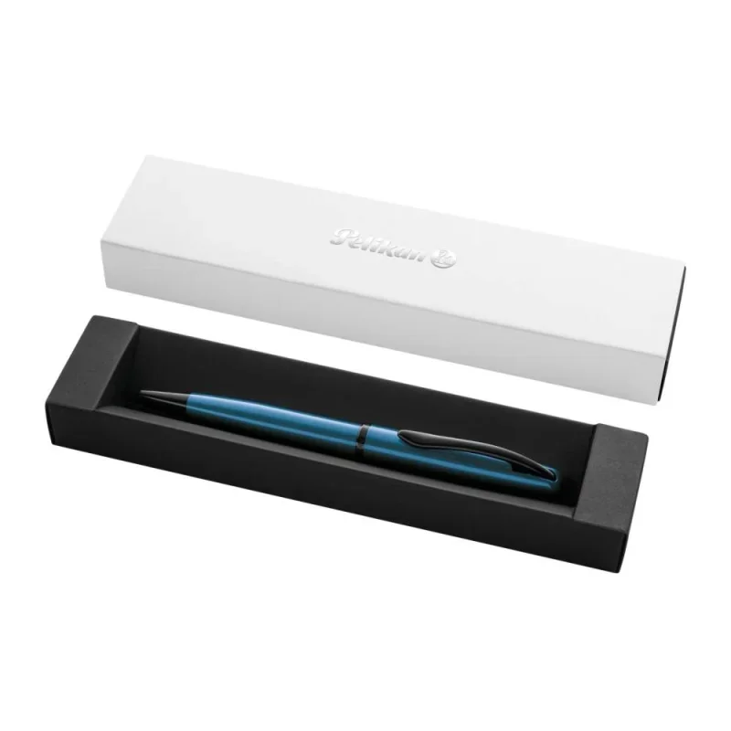 Pelikan Golyóstoll csavarmechanikával (M) Jazz Noble Elegance box Aquamarine