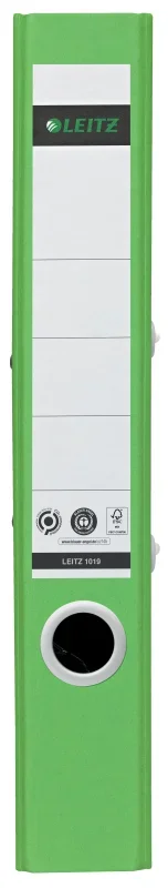 Leitz iratrendező, A4, 50mm, zöld, Recycle