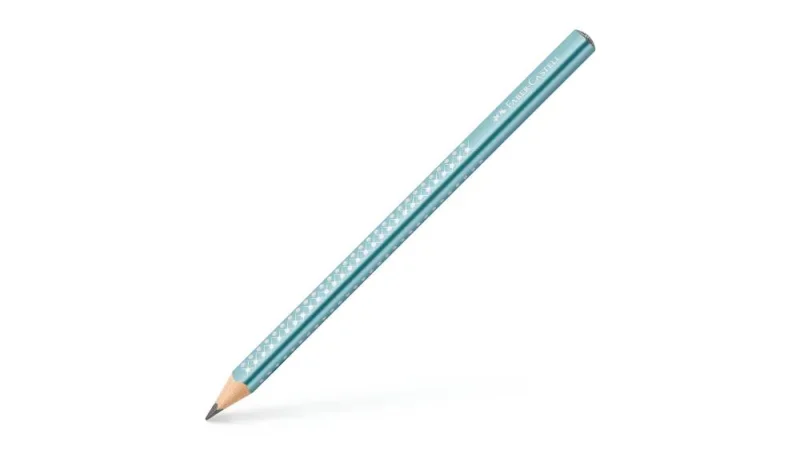 Faber-Castell Grafitceruza SPARKLE Jumbo gyöngyházfényű metál óceánkék (3)
