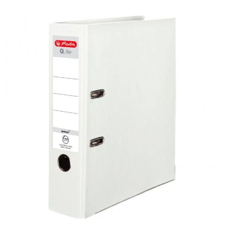 Herlitz Iratrendező 7,5cm Q.file fehér