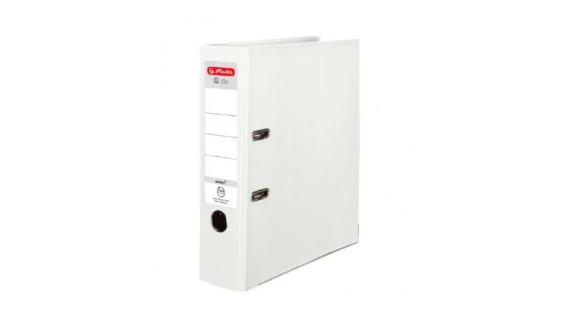 Herlitz Iratrendező 7,5cm Q.file fehér