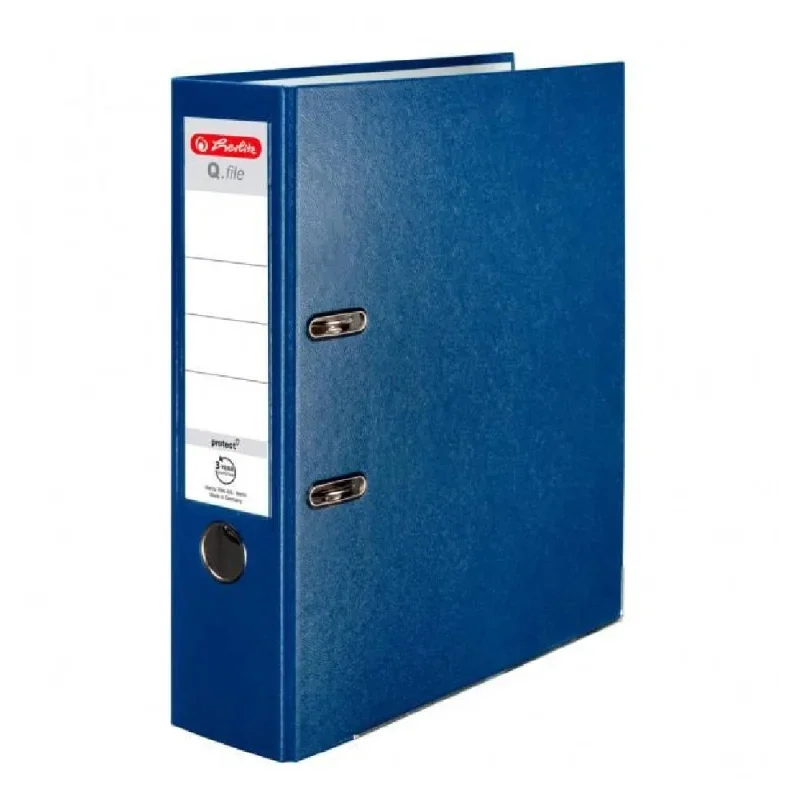 Herlitz Iratrendező 7,5cm Q.file kék