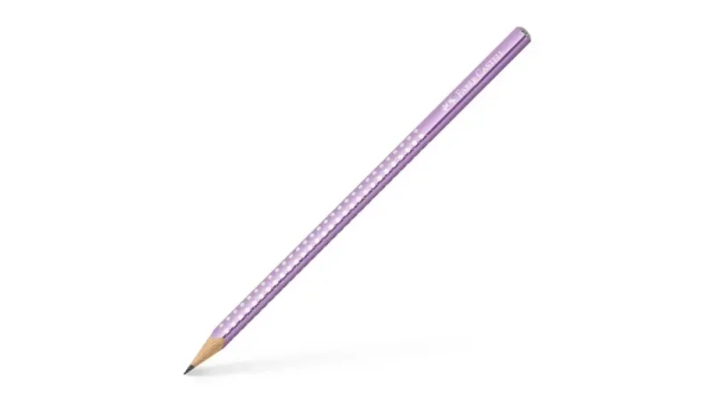 Faber-Castell Grafitceruza SPARKLE gyöngyházfényű metál lila (3)