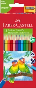 Faber-Castell Színesceruza ECO háromszögű 12db (120512EU)