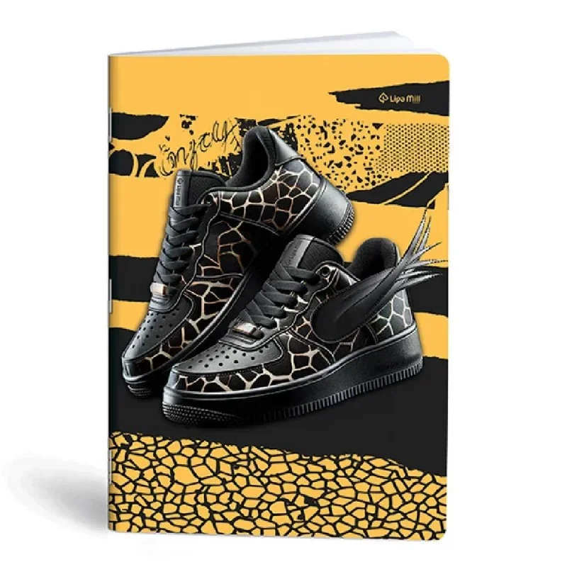 VECTRA Tűzött füzet vonalas LIPAMILL A/4 40 lapos Sneaker