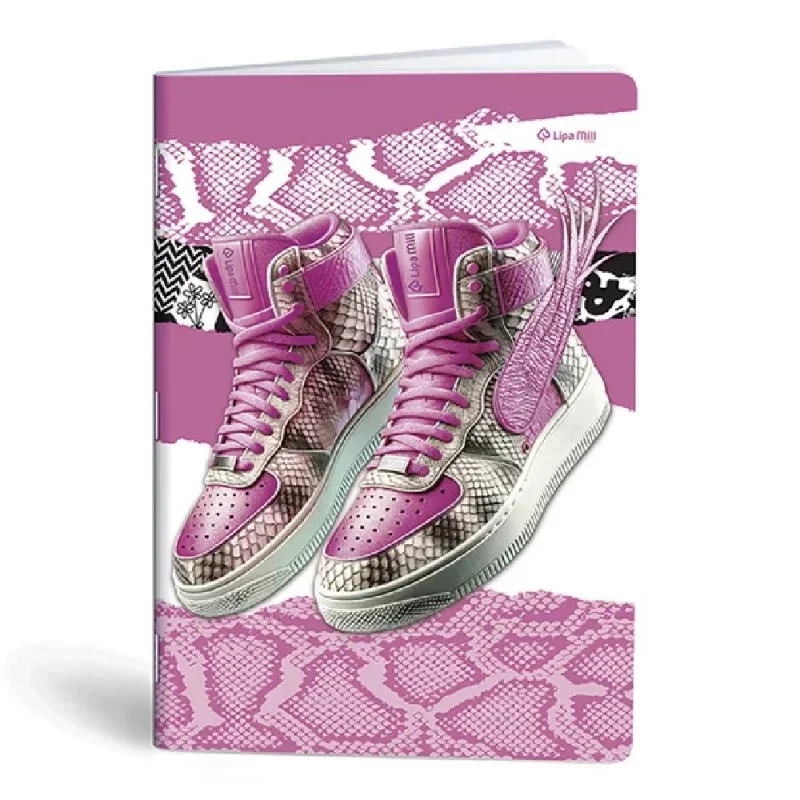 VECTRA Tűzött füzet vonalas LIPAMILL A/4 40 lapos Sneaker