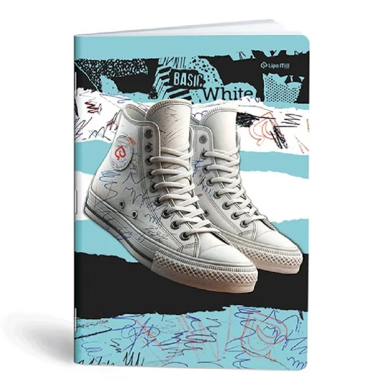 VECTRA Tűzött füzet sima LIPAMILL A/4 40 lapos Sneaker