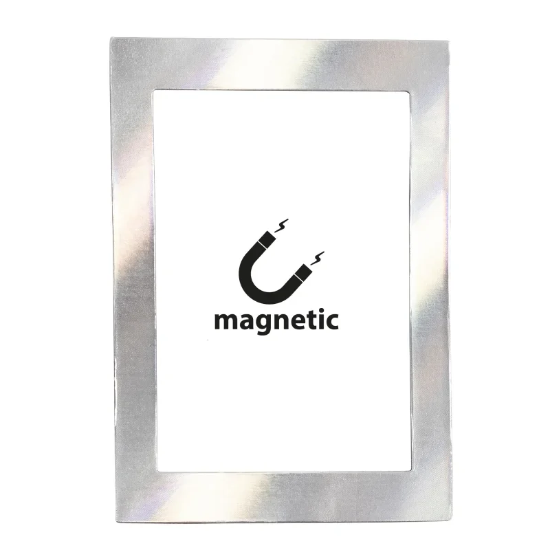 Exacompta mágneses fotókeret, 10x7 cm, mintás, 4db/szett