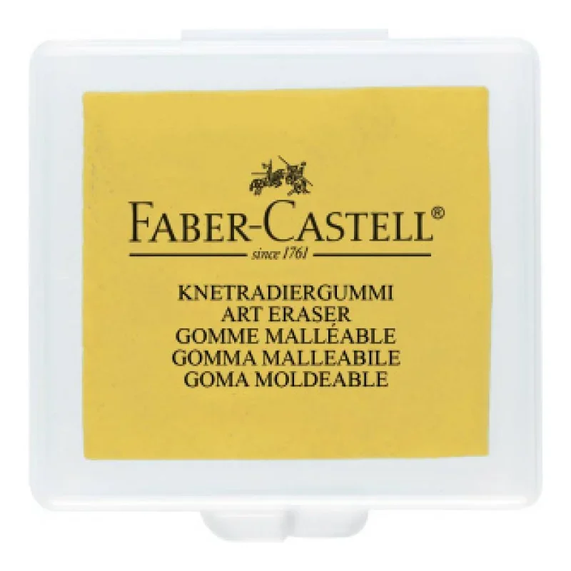 Faber-Castell Gyurmaradír vegyes szinekben (piros, sárga, kék) műa. dobozban.