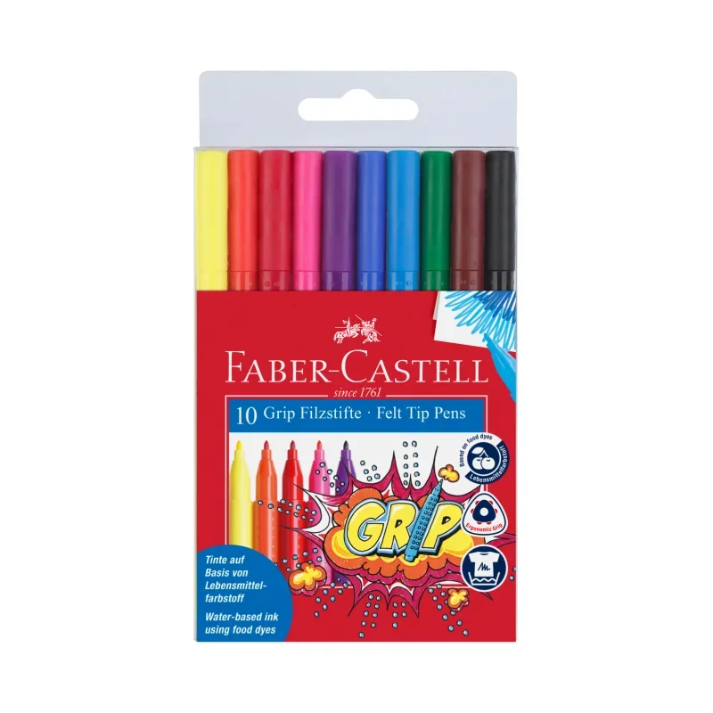 Faber-Castell Filctoll Grip 10 db