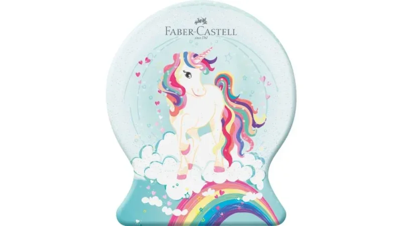 Faber-Castell filctoll készlet, 33db-os, unikornis alakú fémdobozban