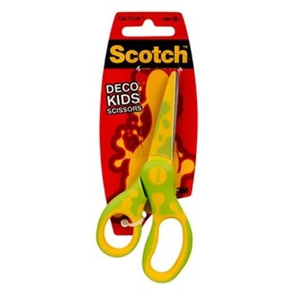 3M Scotch Kids gyerekolló 13 cm, 3-féle szín