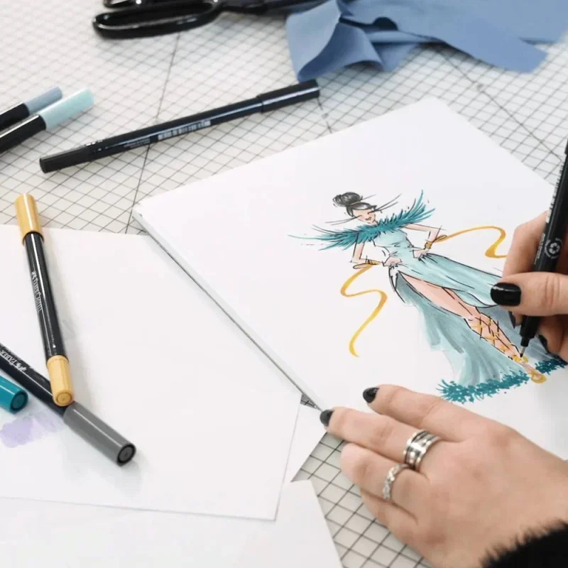 Faber-Castell Goldfaber Filctoll készlet 12db-os, kétvégű