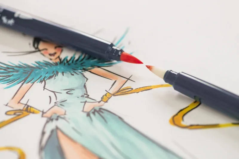 Faber-Castell Goldfaber Filctoll készlet 6db-os, kétvégű, Fashion