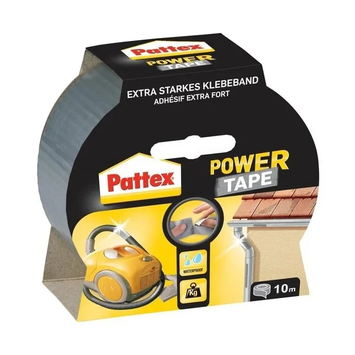 Pattex Power Tape ragasztószalag 10m, ezüst