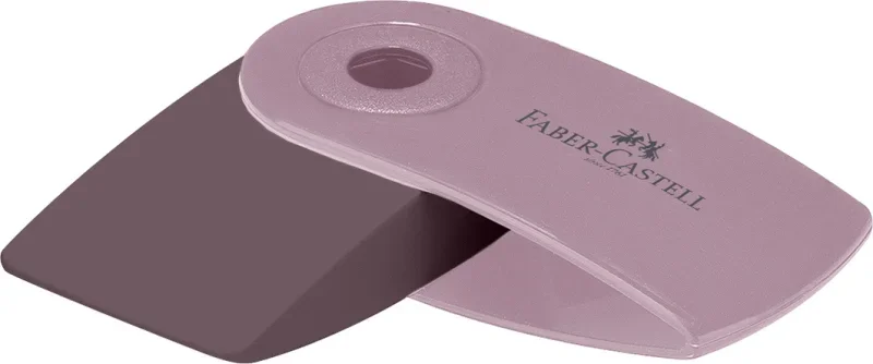 Faber-Castell Radír SLEEVE mini, Harmónia színek 2022 műa.tartóban (rózsás árnyékok, almásszürke, kókusztej)