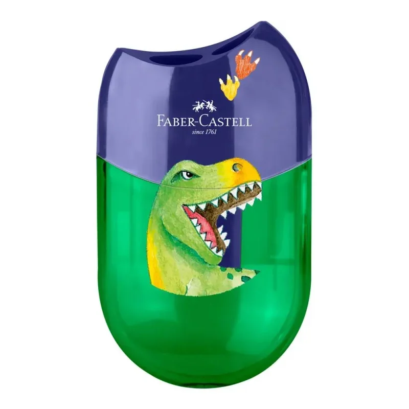Faber-Castell hegyező, dupla, dinós mintával