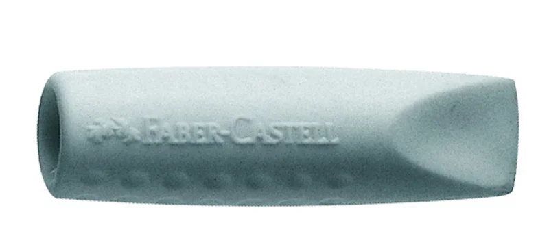 Faber-Castell Ceruzavédő kupakradír GRIP 2001 2db szürke