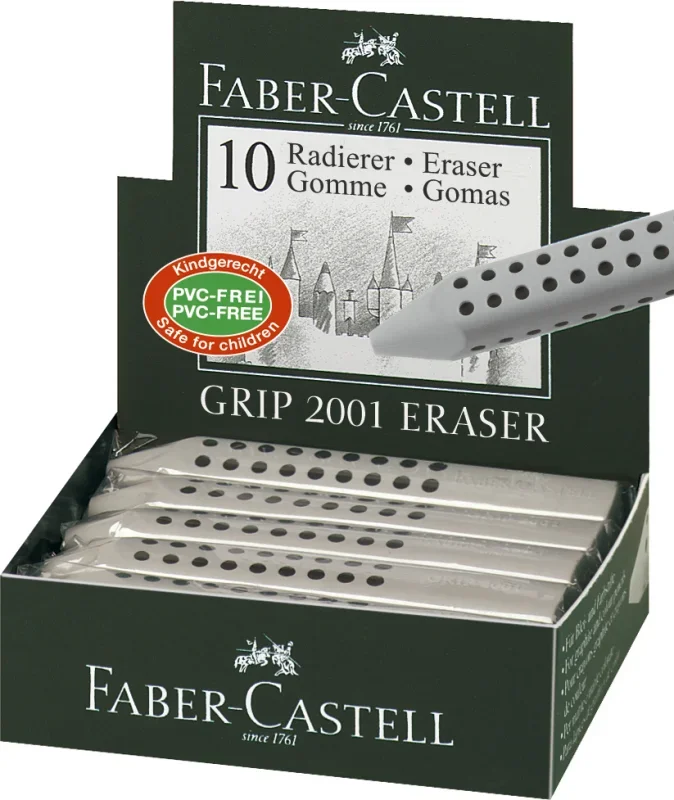 Faber-Castell Radír Grip 2001 szürke