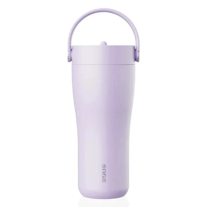 EQUA Carry Cup duplafalú termoszkulacs (600ml) Levendula