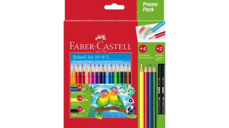 Faber-Castell Színes ceruza készlet 18+4+2db-os