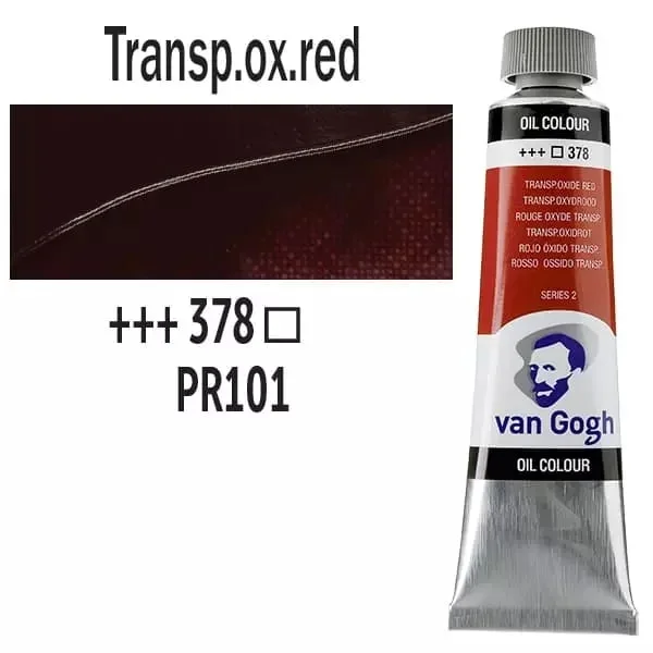 Van Gogh Olajfesték (40ml) Transzparens oxidvörös