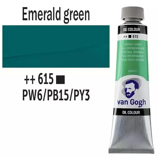 Van Gogh Olajfesték (40ml) Smaragdzöld