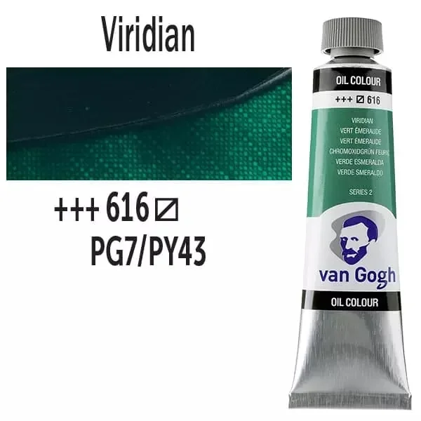 Van Gogh Olajfesték (40ml) Tüzes zöld