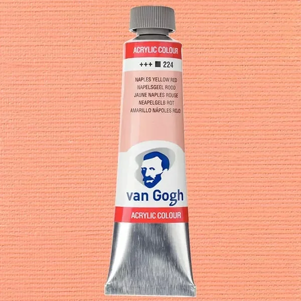 Van Gogh Akrilfesték (40ml) Nápolyi vörösessárga