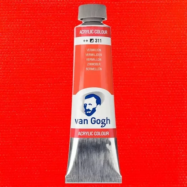 Van Gogh Akrilfesték (40ml) Cinóbervörös