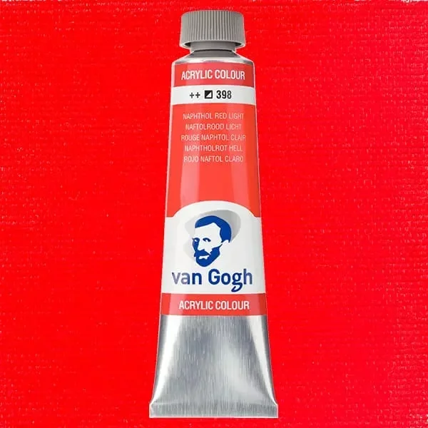 Van Gogh Akrilfesték (40ml) Naphtol világosvörös