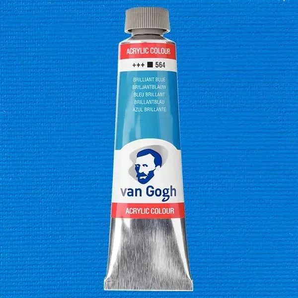 Van Gogh Akrilfesték (40ml) Élénk kék