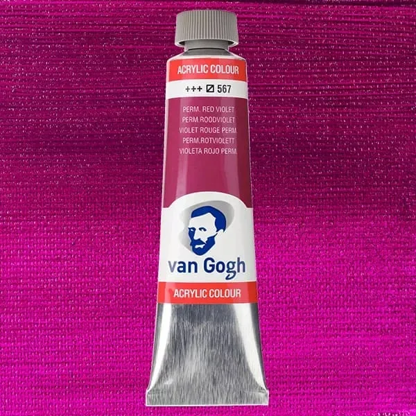 Van Gogh Akrilfesték (40ml) Ibolyavörös