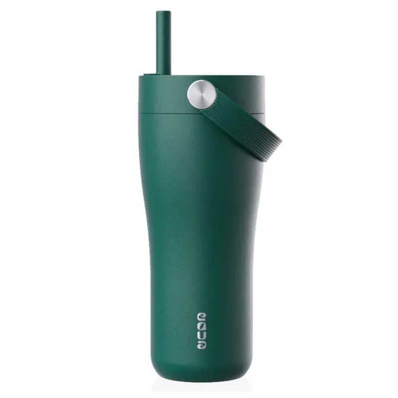 EQUA Carry Cup duplafalú termoszkulacs (600ml) Green Forest