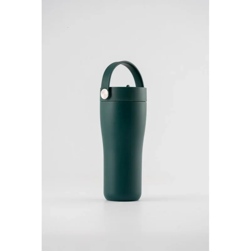 EQUA Carry Cup duplafalú termoszkulacs (600ml) Green Forest
