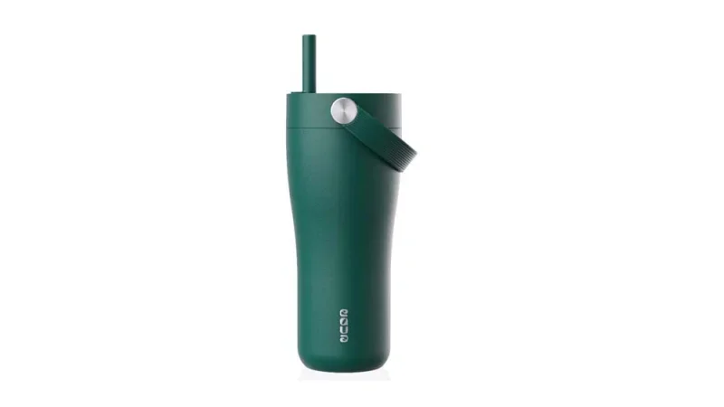 EQUA Carry Cup duplafalú termoszkulacs (600ml) Green Forest