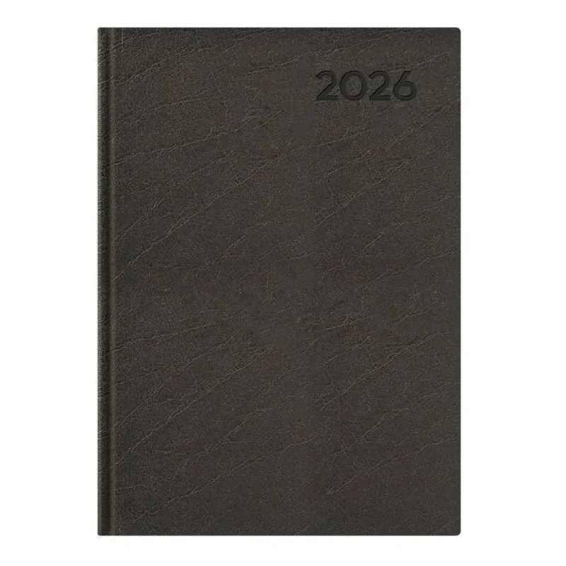 TopTimer Határidőnapló 2026, E011 B5 (Heti beoszt.) FEKETE