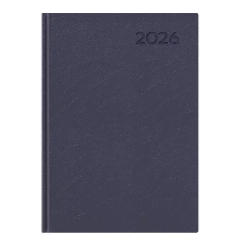 TopTimer Határidőnapló 2026, E021 A5 (Napi beoszt.) KÉK