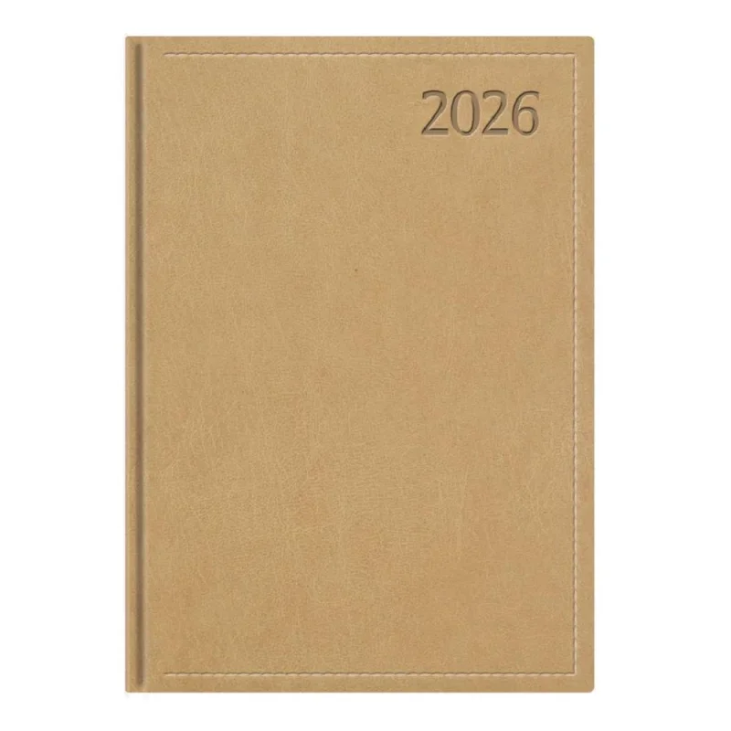 TopTimer Határidőnapló 2026, T010 A4 (Heti beoszt.) BÉZS
