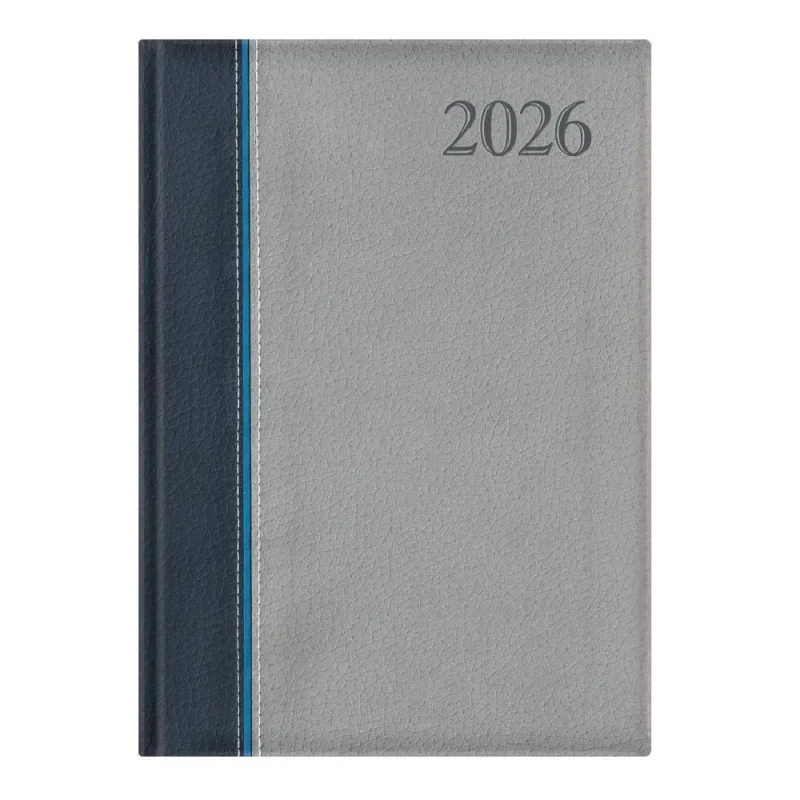 TopTimer Határidőnapló 2026, G011 B5 (Heti beoszt.) KÉK-KÉK- SZÜRKE