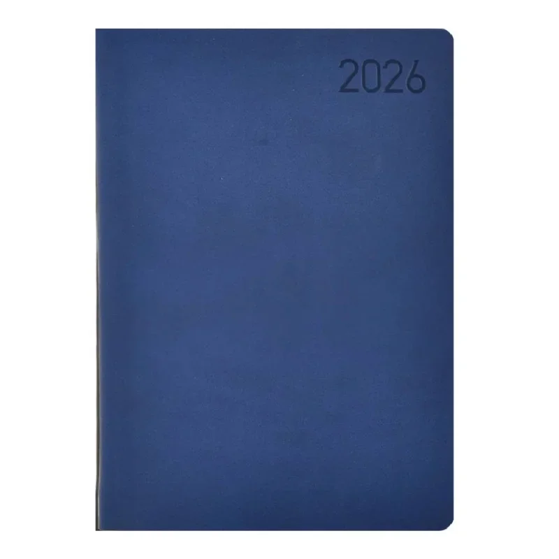TopTimer Határidőnapló 2026, M011 B5 (Heti beoszt.) KÉK-NARANCS
