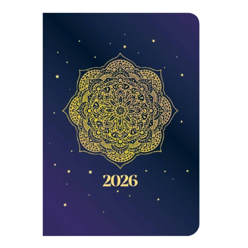 TopTimer Határidőnapló 2026, F012 B6 FLEXI (Heti beoszt.) MANDALÁS