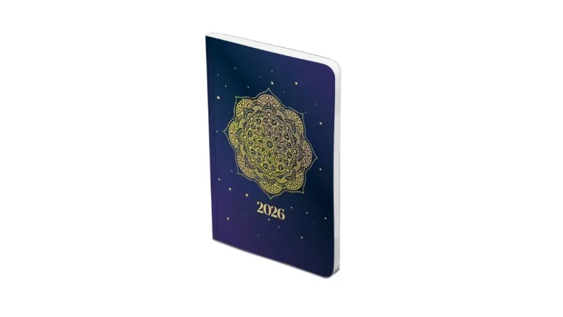 TopTimer Határidőnapló 2026, F012 B6 FLEXI (Heti beoszt.) MANDALÁS