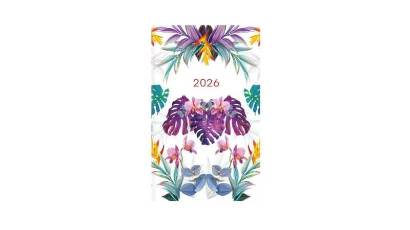 TopTimer Határidőnapló 2026, J018 A5 (Heti beoszt.) PÁLMA
