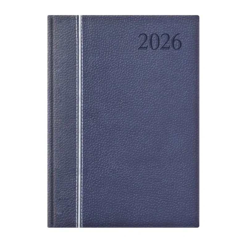 TopTimer Határidőnapló 2026, G021 A5 (Napi beoszt.) KÉK-EZÜST-KÉK