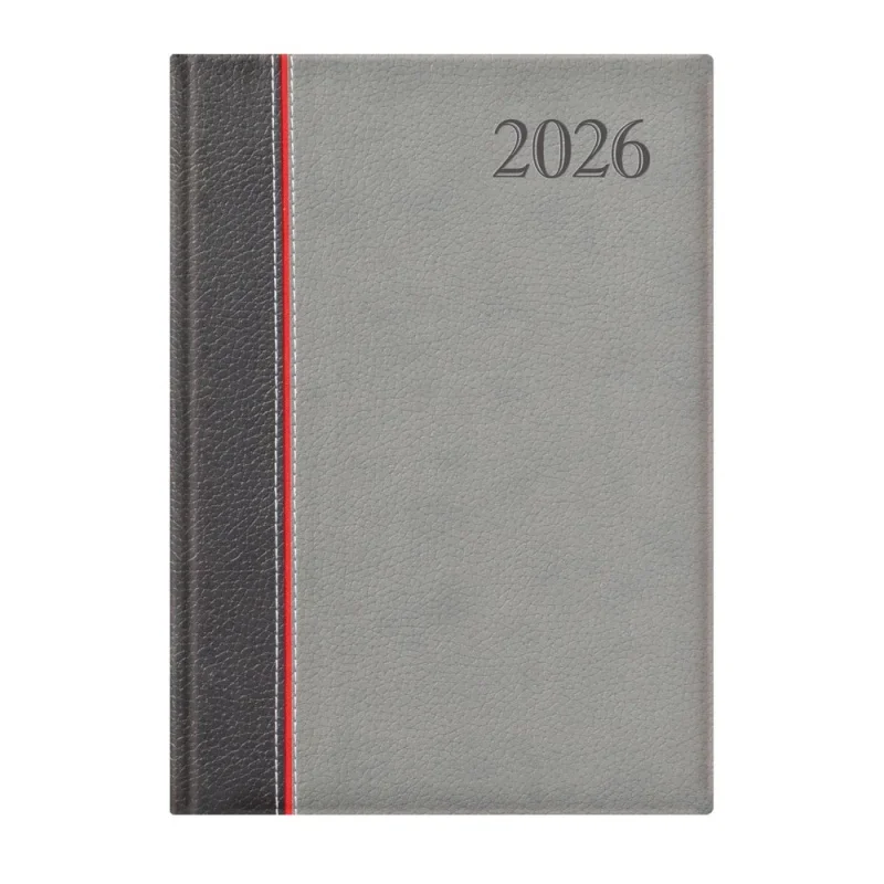 TopTimer Határidőnapló 2026, G021 A5 (Napi beoszt.) ANTR-PIROS-SZÜR
