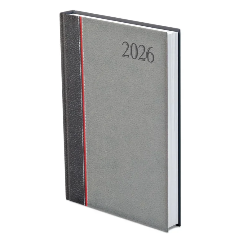 TopTimer Határidőnapló 2026, G021 A5 (Napi beoszt.) ANTR-PIROS-SZÜR