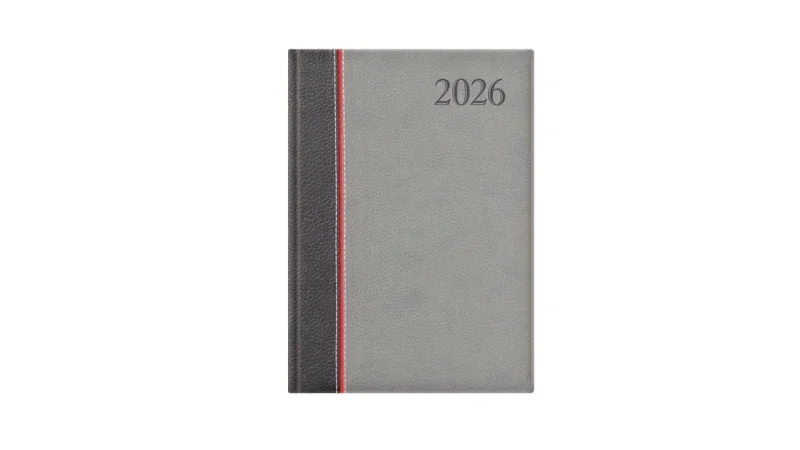 TopTimer Határidőnapló 2026, G021 A5 (Napi beoszt.) ANTR-PIROS-SZÜR