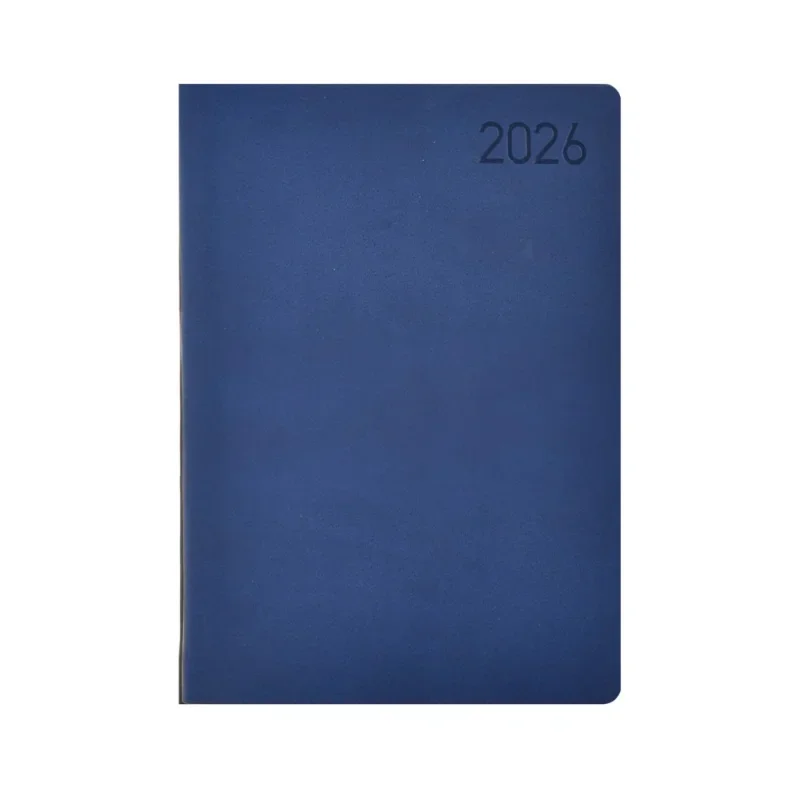 TopTimer Határidőnapló 2026, M021 A5 (Napi beoszt.) KÉK-NARANCS